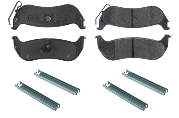 Posi-Quiet Extended Wear Brake Pads with Shims a (CBP106.09980)