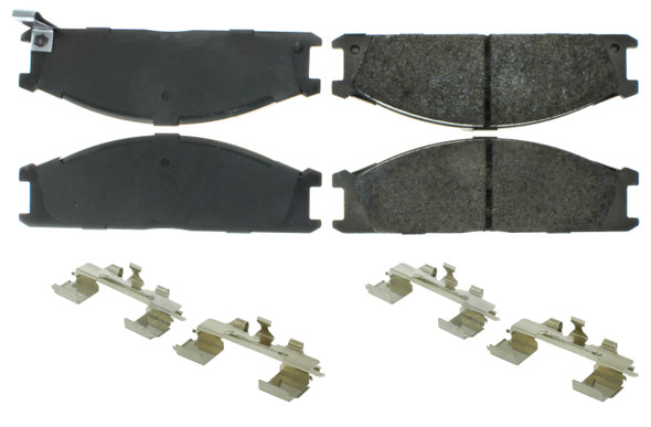 Premium Semi-Metallic Br ake Pads with Shims and (CBP300.03330)