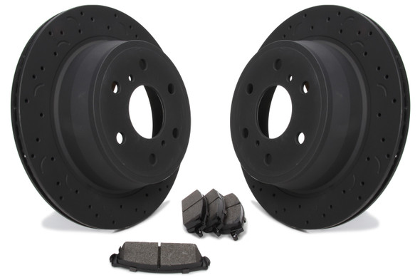 Rotors and Pad Kit Rear - Chevy 1500 08-13 (HAWHKC4406.568Y)