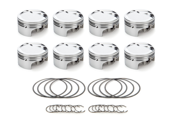 SBF Dish Piston Set w/TW 4.030 Bore -16cc (RTP1000403)