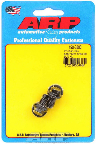 Pontiac 6pt Alternator Bracket Bolt Kit (ARP190-3302)