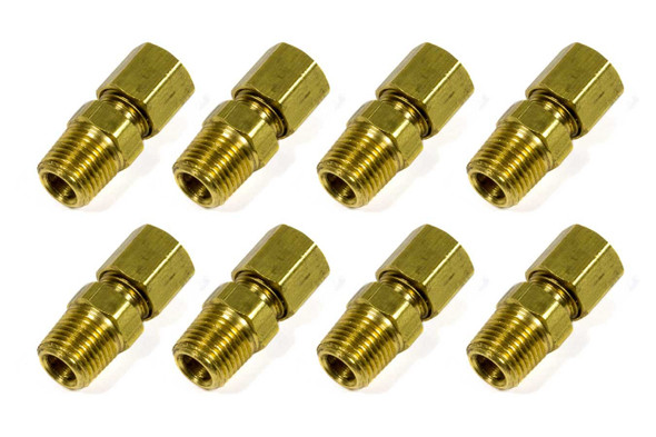 1/8in NPT x 3/16in Comp. Fitting - 8-Pack (NOS16433-8)