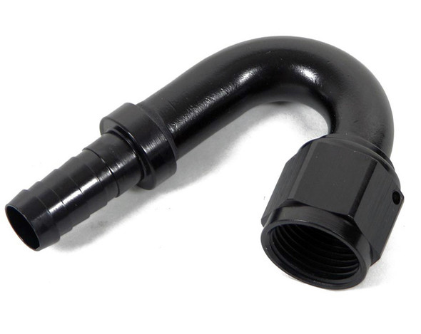 16an 150-Deg Crimp-On Hose Fitting - Black (EARAT715016ERL)