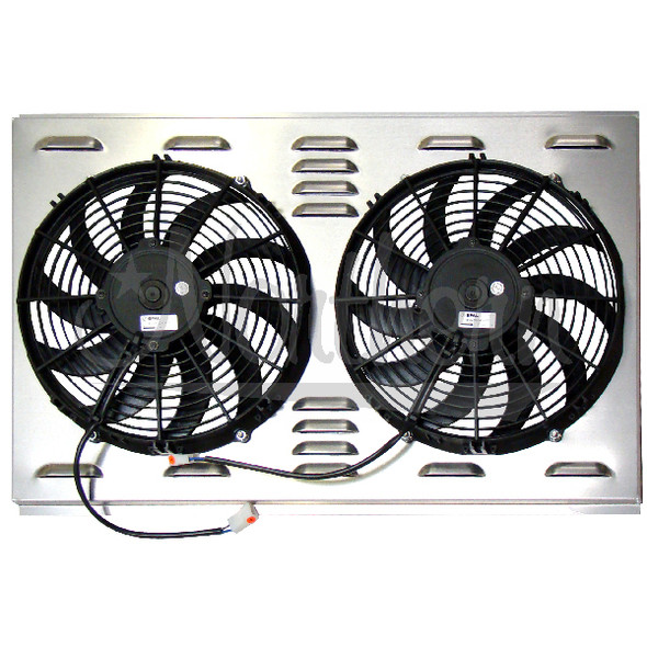 Dual 12in Fans w/Shroud  (NRAZ40004)