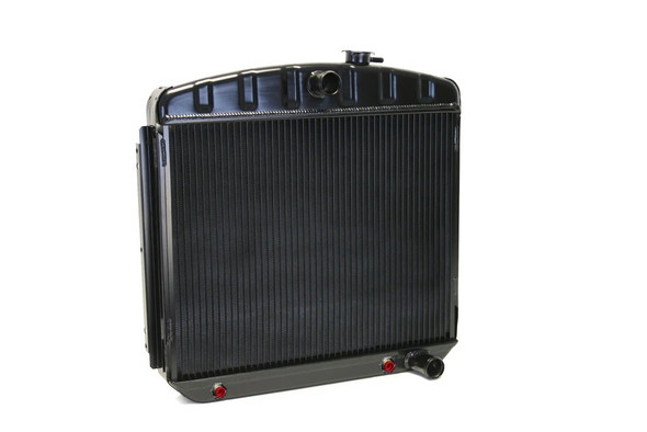 Radiator 55-57 Chevy V8 Auto Trans Black (DEW32-1239012A)