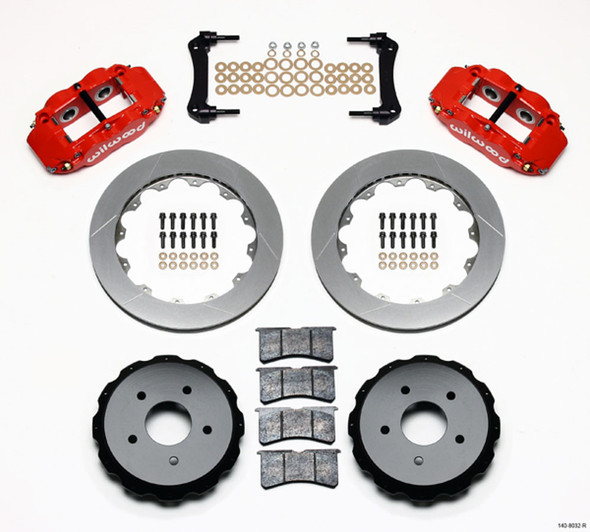 KIT REAR C5 VETTE 97-04/ C6 05-1313.00 ROTOR RED (WIL140-8032-R)