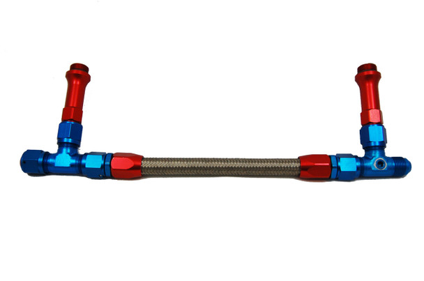 Braided Fuel Line Kit - #6 Holley Carb. (AED6095)