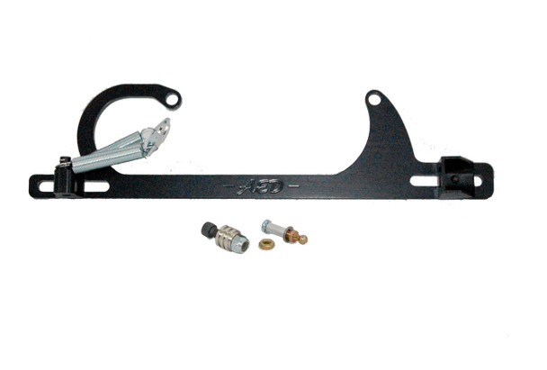 Chevy Throttle Cable & Spring Bracket - 4150 (AED6600BK)