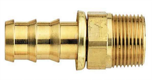 #4 Socketless Hose To 1/8 Male Pipe Fitting (AERFBM1200)