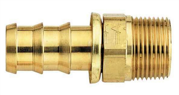 #6 Socketless Hose To 3/8 Male Pipe Fitting (AERFBM1202)