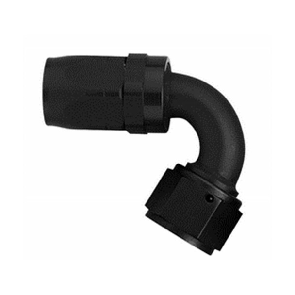 #16 120 Deg Hose End Black (AERFCM4446)