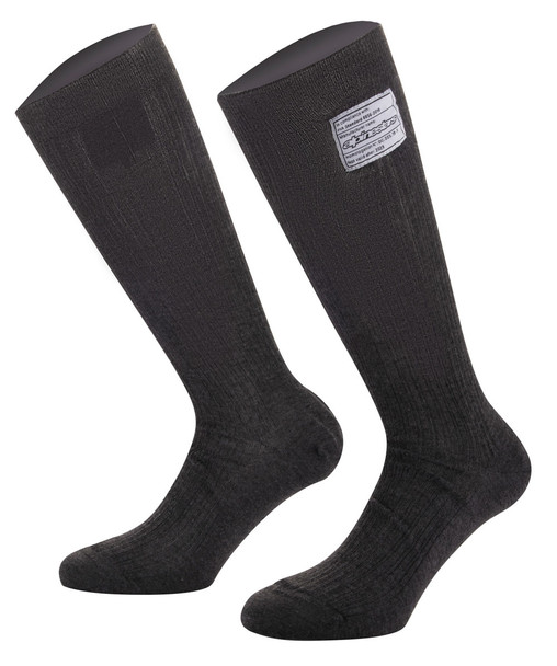 Socks Race V4 Black Medium (ALP4704021-10-M)