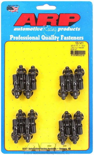 Header Stud Kit - 12pt. 3/8 x 1.500 OAL (16) (ARP100-1411)