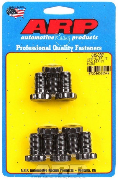 Mopar Flywheel Bolt Kit - 1/2 (ARP245-2801)