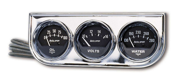 2in Chrm Mech.Gauge Pnl (ATM2349)