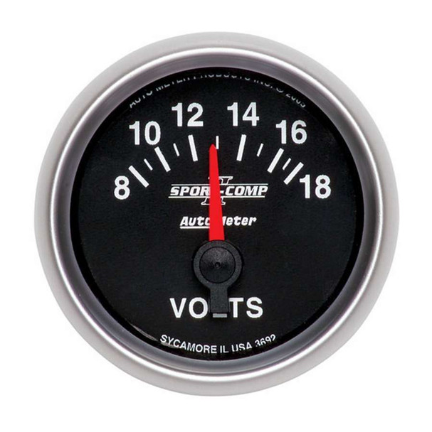 2-1/16in S/C II Voltmeter 8-18 (ATM3692)