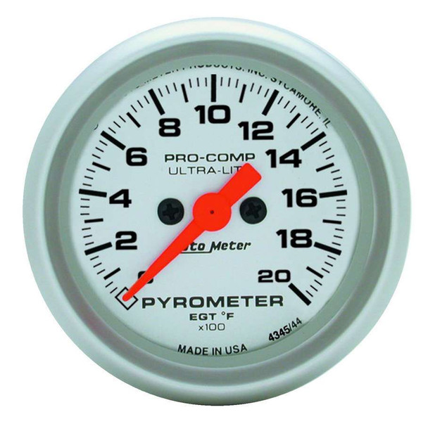 2-1/16in U/L 2000 Degree Pyrometer (ATM4345)