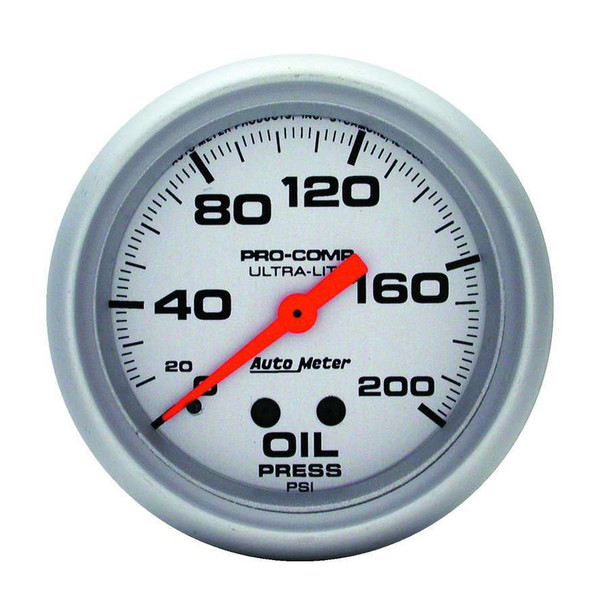2-5/8in Mech Oil Pressure 0-200 Psi (ATM4422)