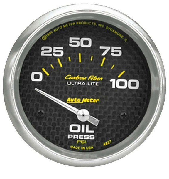 C/F 2-5/8in Oil Pressure Gauge 0-100PSI (ATM4827)