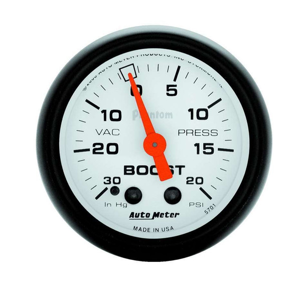 2-1/16in Phantom Boost / Vacuum Gauge (ATM5701)