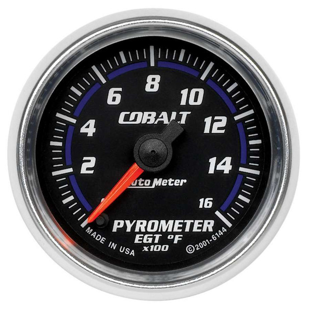 2-1/16in C/S Pyrometer Gauge 0-1600 Deg. (ATM6144)