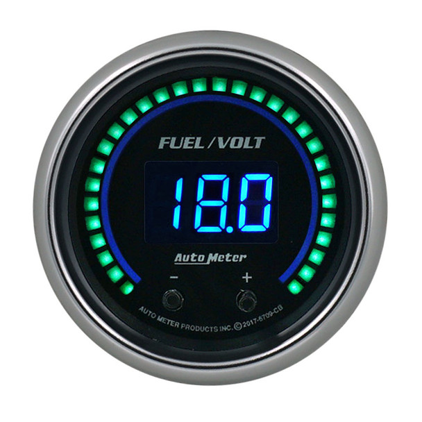 2-1/16 Fuel/Volt Gauge Elite Digital CB Series (ATM6709-CB)