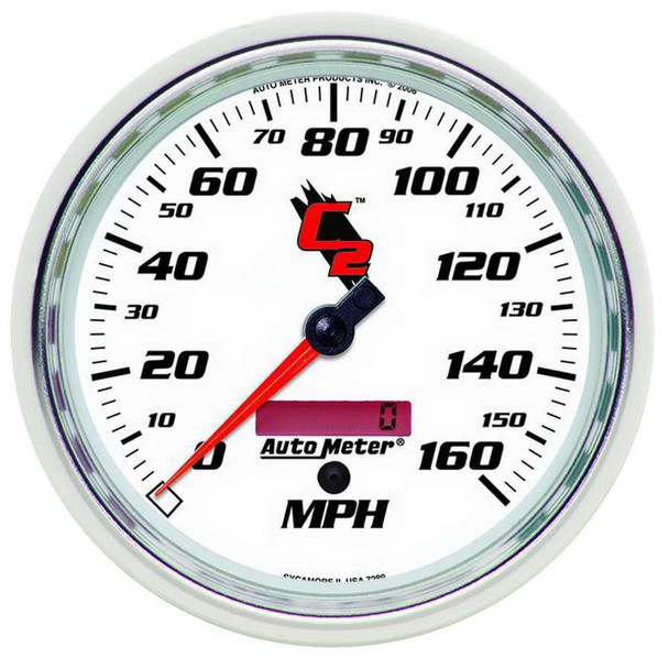 5in C2/S In-Dash Speedo 160 MPH (ATM7289)