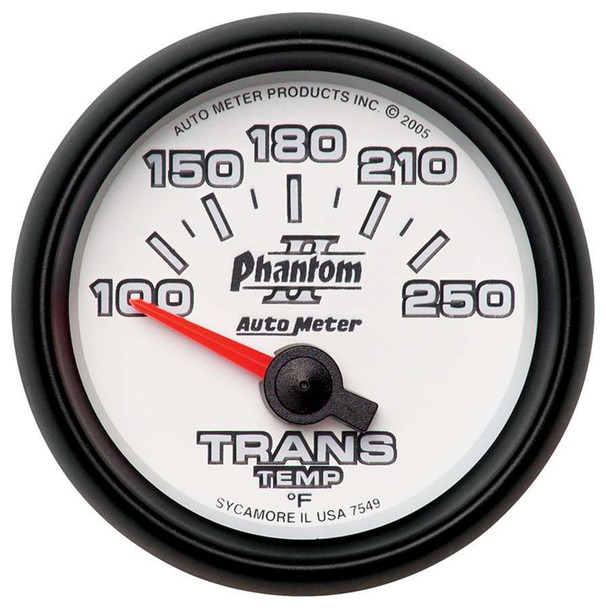 2-1/16in P/S II Trans. Temp. Gauge 100-250 (ATM7549)