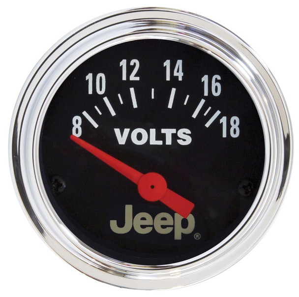 2-1/16 Voltmeter Gauge - Jeep Series (ATM880242)