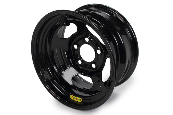 Wheel 15x8 Black Inerita 5x5 w/ Mudcover Tabs (BAS58R53EBTAB)