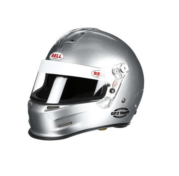 GP2 Youth Helmet Silver 4XS SFI24.1-15 (BEL1425021)