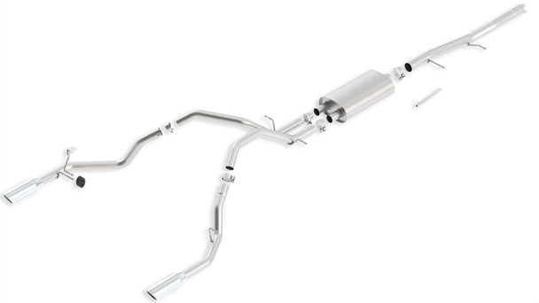 09-13 GM P/U 4.8/5.3/6.1 L Cat Back Exhaust Kit (BOR140429)