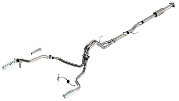 21- Ford F150 2.7/3.5L Cat Back Exhaust System (BOR140864)