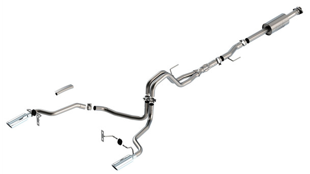 21- Ford F150 5.0L Cat Back Exhaust System (BOR140867)