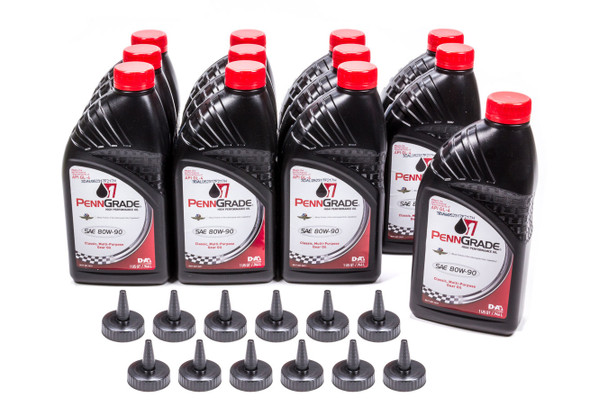 80w90 Hypoid Gear Oil Case 12 x 1 Qt. GL-4 (BPO77296-12)