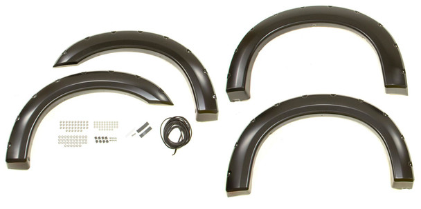 99-07 Ford Super Duty Pocket Style Flares- 4pc (BUS20914-02)
