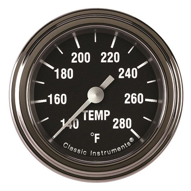 Hot Rod Temperature Gaug e 2-1/8 Full Sweep (CLAHR126SLF-06)