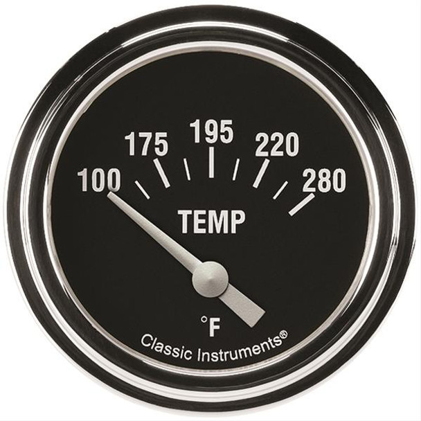 Hot Rod Temperature Gaug e 2-5/8 Short Sweep (CLAHR226SLF-08)