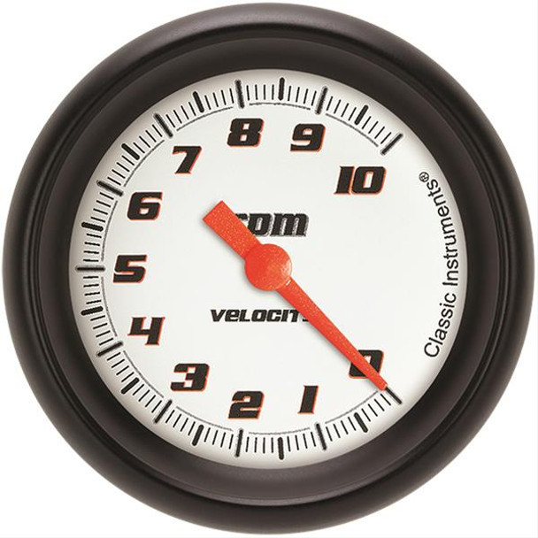 Velocity White Tachomete r 2-5/8 Full Sweep (CLAVS383WBPF) Velocity White Tachomete r 2-5/8 Full Sweep (CLAVS383WBPF)