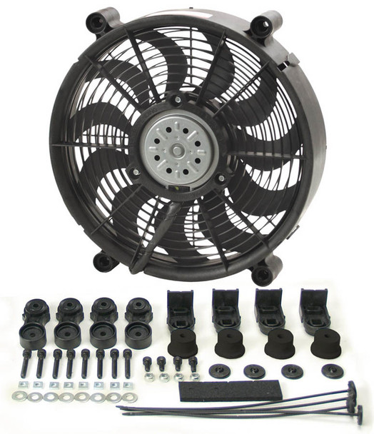 12in High Output RAD Fan Single (DER16212)