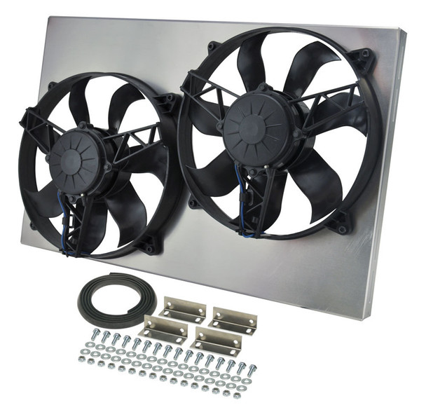 Dual RAD Fan w/Alum Shroud Assembly (DER16831)