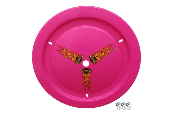 Wheel Cover Dzus-On Pink Real Style (DOM1006-D-PK)