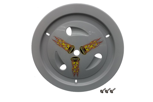 Wheel Cover Bolt-On Gray Real Style (DOM1007-B-GRY)
