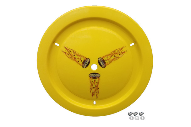 Wheel Cover Dzus-On Yellow (DOM1012-D-YE)