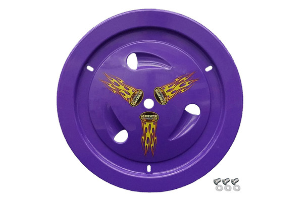 Wheel Cover Dzus-On Purple (DOM1013-D-PU)