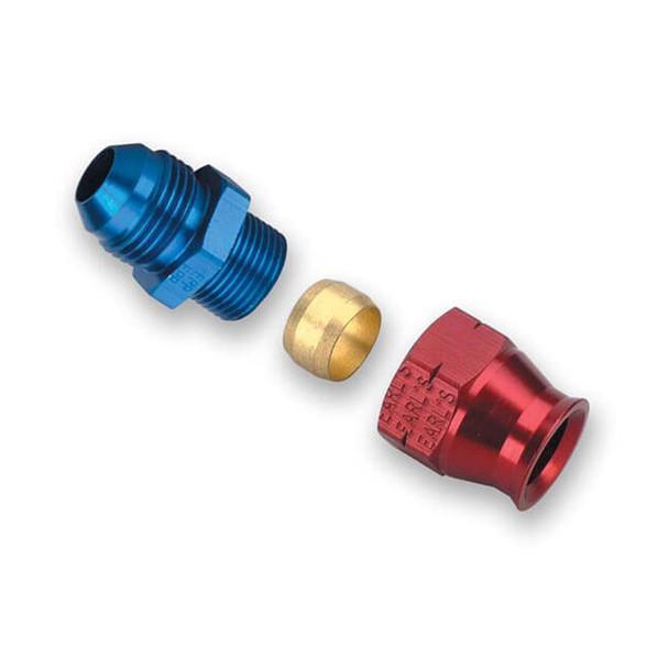 6an Male to 1/4in Alum Tubing Adapter (EAR165064ERL)