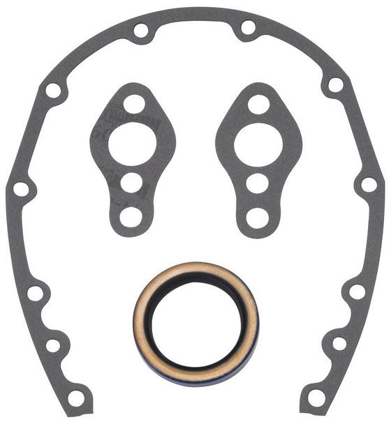 SBC Timing Cover Gasket and Oil Seal Kit (EDE6997)