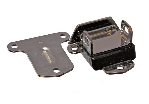 58-72 Chevy Chrome Motor Mount W/ Black Pad (ENE3-1115G)