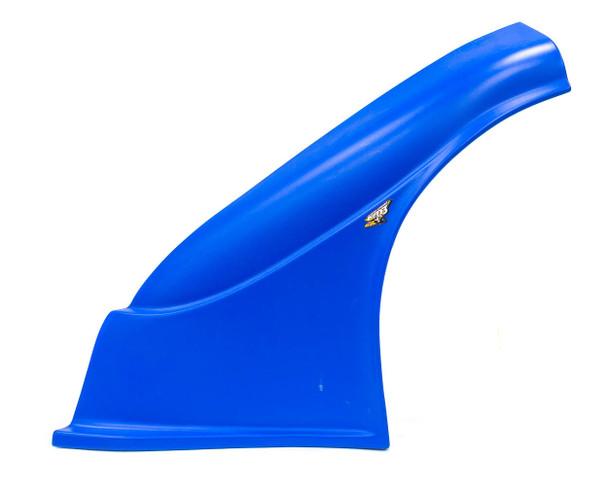 MD3 Plastic Dirt Fender Chevron Blue Old Style (FIV006-25-CBL)