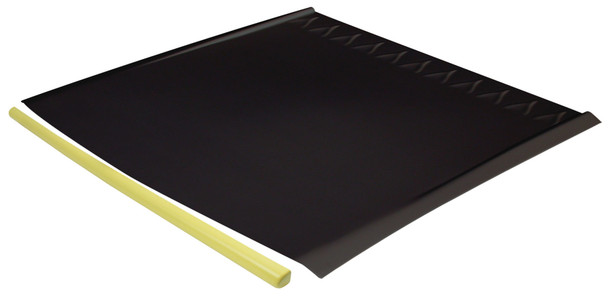 MD3 L/W Dirt Roof Black w/Yellow Cap (FIV006-5101LB-Y)